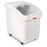 Rubbermaid Commercial ProSave Mobile Ingredient Bin, 30.86 gal, 18 x 29.75 x 28, White (360388WHI)