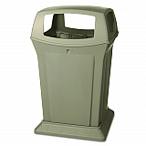 Ranger Fire-Safe Container, 45 gal, Structural Foam, Beige (917388BEI)