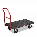 Platform Truck, 2,000 lb Capacity, 24 x 48 x 7, Black (4441BLA)