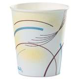 Dart Paper Water Cups, Cold, 5 oz, Meridian Design, Multicolored, 100/Sleeve, 25 Sleeves/Carton (52MD)
