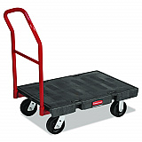 Platform Truck, 2,000 lb Capacity, 24 x 36 x 7, Black (4406BLA)