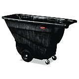 0.5 cu yd Structural Foam Tilt Truck, Standard Duty, 850 lb Capacity, Black (9T14BLA)
