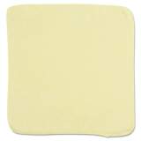 Rubbermaid Commercial Microfiber Cleaning Cloths, 12 x 12, Yellow, 24/Bag (1820580)