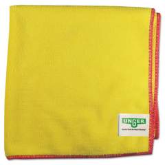 Unger SmartColor MicroWipes 4000, Heavy-Duty, 16 x 15, Yellow/Red, 10/Case (MF40Y)