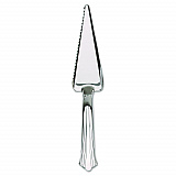 Reflections Heavyweight Plastic Cake Cutter, Silver, 40/Carton (RFCTR)