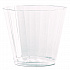 Classic Crystal Plastic Tumblers, 9 oz, Clear, Fluted, Squat, 20/Pack, 12 Packs/Carton (CC9240)