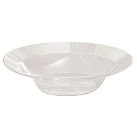 Designerware Plastic Bowls, 10 oz, Clear, Round, 10/Pack, 18 Packs/Carton (DWB10180)