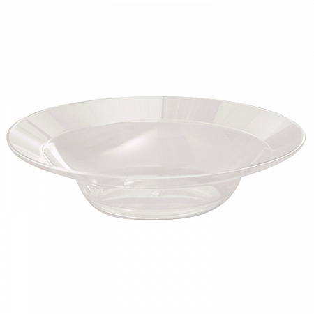 Designerware Plastic Bowls, 10 oz, Clear, Round, 10/Pack, 18 Packs/Carton (DWB10180)