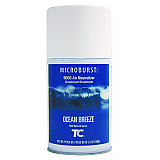 TC Microburst 9000 Air Freshener Refill, Ocean Breeze, 5.3 oz Aerosol Spray, 4/Carton (4012471)