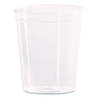 Comet Plastic Portion/Shot Glass, 2 oz, Clear, 50/Pack, 50 Packs/Carton (P20)