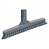 SmartColor Swivel Corner Brush, Black Polypropylene Bristles, 8.83