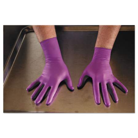 Kimtech PURPLE NITRILE Exam Gloves, 310 mm Length, Medium, Purple, 500/CT (50602)