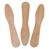 AmerCareRoyal Wooden Taster Spoons, 3.5", 1000/pack, 10 Pack/carton (R832)