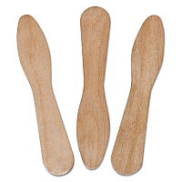 Wooden Taster Spoons, 3.5", Natural, 1,000/Pack, 10 Pack/Carton (R832)