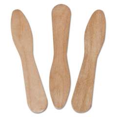 AmerCareRoyal Wooden Taster Spoons, 3.5", 1000/pack, 10 Pack/carton (R832)