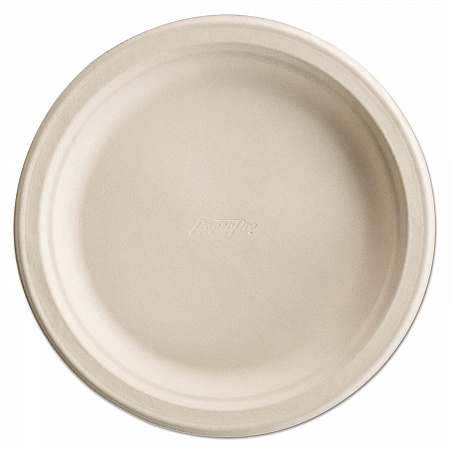 PaperPro Naturals Molded Fiber Dinnerware, Round Plates, 6