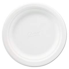 Chinet Classic Paper Plates, 6.75" dia, White, 125/Pack, 8 Packs/Carton (21226CT)