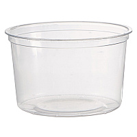 Deli Containers, 16 oz, Clear, Plastic, 50/Pack, 10 Packs/Carton (APCTR16)