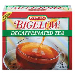 Bigelow Single Flavor Tea, Decaffeinated Black, 48 Bags/Box (00356)