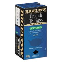 Bigelow Single Flavor Tea Decaf, English Teatime, 28/Box (10357)