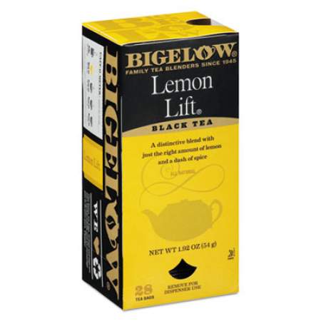 Bigelow Lemon Lift Black Tea, 28/Box (10342)
