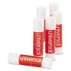 Universal Glue Stick, 0.28 oz, Applies and Dries Clear, 12/Pack (75748)