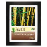 NuDell Bamboo Frame, 8 1/2 x 11, Black (14185)