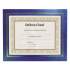 NuDell Leatherette Document Frame, 8-1/2 x 11, Blue, Pack of Two (21201)