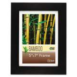 NuDell Bamboo Frame, 5 x 7, Black (14157)