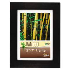 NuDell Bamboo Frame, 5 x 7, Black (14157)