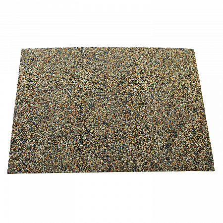 Landmark Series Aggregate Panel, For 35 gal Classic Container, 15.7 x 27.9 x 0.38, Stone, River Rock, 4/Carton (4003RIV)