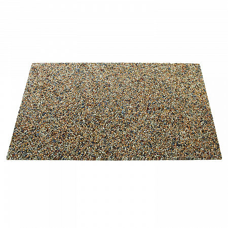Landmark Series Aggregate Panel, For 50 gal Classic Container, 34.3 x 20.7 x 0.38, Stone, River Rock, 4/Carton (4004RIV)