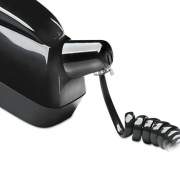Softalk Twisstop Detangler with Coiled, 25-Foot Phone Cord, Black (03201)
