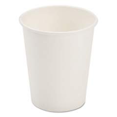 Pactiv Evergreen Dopaco Paper Hot Cups, 8 oz, White, 50/Bag, 20 Bags/Carton (D8HCW)