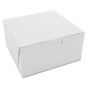 SCT Non-Window Bakery Boxes, 6 x 6 x 3, White, 250/Carton (0905)