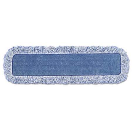Rubbermaid Commercial High Absorbency Mop Pad, Nylon/Polyester Microfiber, 18" Long, Blue (Q41600CT)