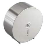 Bobrick Jumbo Toilet Tissue Dispenser, Stainless Steel, 10 21/32 x 4 1/2 x 10 5/8 (2890)