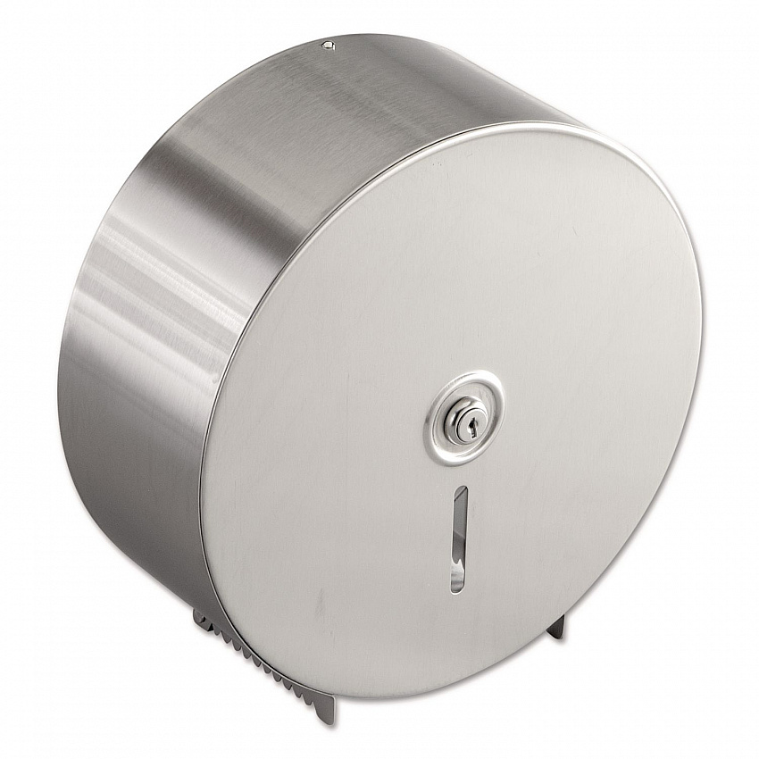 Single Roll Jumbo Toilet Tissue Dispenser, 10.66 x 4.5 x 10.63, Silver (2890)