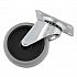 Non-Marking Plate Casters, Swivel Mount Plate, 4