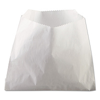 French Fry Bags, 5.5" x 4.5", White, 2,000/Carton (450009)
