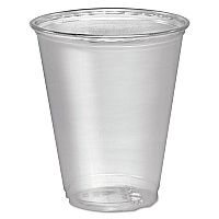 Ultra Clear Cups, 7 oz, Plastic, 50/Bag, 20 Bags/Carton (TP7)