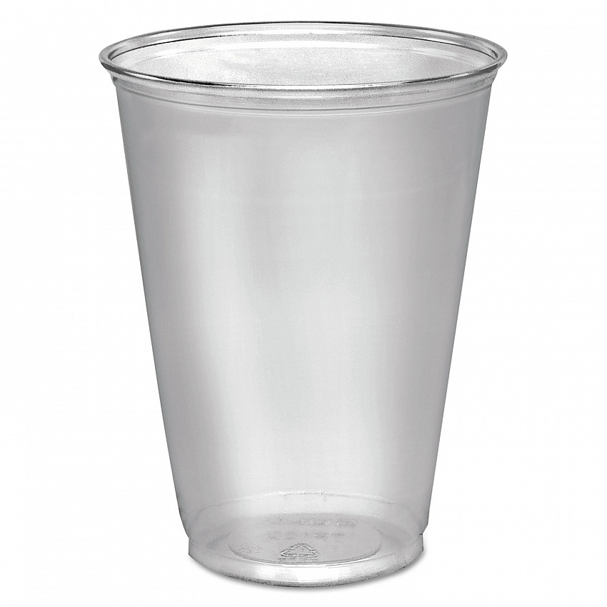 Ultra Clear PET Cups, Tall, 10 oz, Plastic, 50/Pack (TP10DPK)