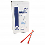 Jumbo Spoon Straw, 10.25", Plastic, Red, 300/Pack, 18 Packs/Carton (RJSS10)