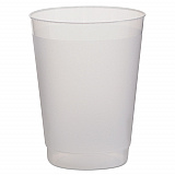 Frost Flex Cups, Cold, 10 oz, Plastic, Frosted, 25/Pack, 20 Packs/Carton (PF10)