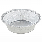 Aluminum Pans, 8 oz, 5" Diameter x 3.38" h, 2,000/Carton (30625)