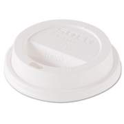 Dart Traveler Dome Hot Cup Lid, Fits 8 oz Cups, White, 100/Pack, 10 Packs/Carton (TL38R2)
