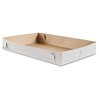 Donut Trays, 17 x 11.5 x 2.5, White, Paper, 100/Bundle (2021)
