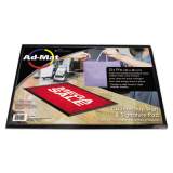 Artistic AdMat Counter-Top Sign Holder and Signature Pad, 13 x 19, Black Base (25200)