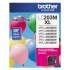 Brother LC203M Innobella High-Yield Ink, 550 Page-Yield, Magenta