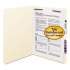 Smead Top Tab 1-Fastener Folders, Straight Tab, Letter Size, 11 pt. Manila, 50/Box (14510)